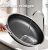 Sweiko Bratpfanne, 28CM Antihaft Wabenpfanne mit Deckel Produktbild-Vorschau 4
