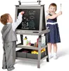 GOPLUS 3 in 1 Standtafel für Kinder, Magnetisches Produktbild-Vorschau 1
