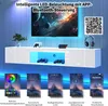 Merax TV-Lowboard suspendu Table TV avec portes et Voir les images du produit 3