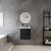 50 cm Badmöbel-Set Unterschrank mit Keramik waschtisch 2 Produktbild-Vorschau 3