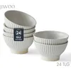 Schale set 24-teiliges Ø12 cm Müslischalen Frühstücksschale Produktbild-Vorschau 1