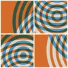 Bilder auf glas - Einteilig - Abstraktion Modern Kreise - Produktbild-Vorschau 8