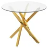 Table ronde de salle à manger, dimensions 80 x 80 x 75 cm, Voir les images du produit 9