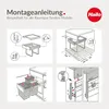 Hailo Raumspar Tandem 3642131 poubelle 34 L 18/8/8 L sortie Voir les images du produit 6