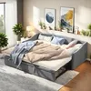 UnboxG Čalouněná postel 90x200cm jednolůžko s výsuvným Náhled obrázku produktu 4