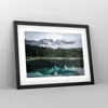 Gerahmtes Poster - Schwarzer Rahmen - Landschaft Berge Produktbild-Vorschau 8