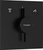 HansGrohe DuoTurn E Mischer UP 2 Verbr.MSW Matt Black, Produktbild-Vorschau 1