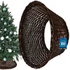 KOTARBAU® sukňa na vianočný stromček z vŕby Ř 60 cm, tmavý Náhľad obrázku produktu 1