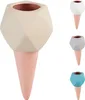 Relaxdays Tonkegel Bewässerung, Gießkegel 4er Set, Produktbild-Vorschau 1