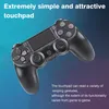 A black game controller is shown against a gradient blue and purple background. Náhled obrázku produktu