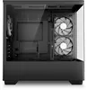Sharkoon CASE M-ATX Curve Glass Panel 2x U3 1x Type-C TRRS Voir les images du produit 3