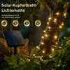 Salcar 20m 200 LED Solar Lichterkette Außenlichterkette, Produktbild-Vorschau 4