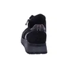 A black sneaker is shown from the back against a white background. Produktbild-Vorschau