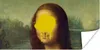 MuchoWow® Poster Mona Lisa - Da Vinci - Gelb 40x20 cm - Produktbild-Vorschau 1