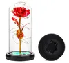 Ag776 Rosa Eterna In Vetro A Led Anteprima dell’immagine prodotto 2