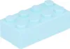 Lego® 2x4 Stein 3001 - 50 Stück Helles Aqua Produktbild-Vorschau 1