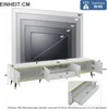 Merax TV-Schrank mit Marmor-Optik, Lowboard für Fernseher Produktbild-Vorschau 7