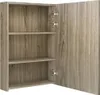 An open medicine cabinet with shelves. Podgląd zdjęcia produktu