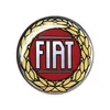 Aufkleber Fiat 3D Offizielles Logo Rot Vintage, 40 mm Produktbild-Vorschau 1