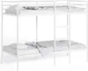 vidaXL Poschodová posteľ bez matraca biela 80x200 cm oceľ Náhľad obrázku produktu 4