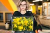 MuchoWow® Laptop Aufkleber Sticker Cover Blume - Narzissen Produktbild-Vorschau 5