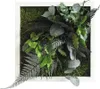 Pflanzenbild Dschungeldesign Rahmen weiß 22x22 cm Produktbild-Vorschau 1