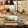 Relaxdays Käseglocke mit Käsebrett, Stahl Käsebesteck, Produktbild-Vorschau 2