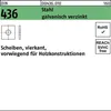 Reyher  436 4kt.U-Scheiben 22 mm verzinkt (50 Stück) Produktbild-Vorschau 1