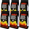 DEUBA® Briquettes de charbon de bois 18kg 6x3kg briquettes Voir les images du produit 4