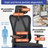 AMBINESS Bürostuhl Schreibtischstuhl | verstellbare Produktbild-Vorschau 5
