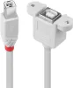Lindy 31801 USB kábel USB 2.0 1 m USB B Grau Náhľad obrázku produktu 1