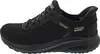 A side view of a black Skechers slip-on sneaker. Produktbild-Vorschau