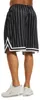 Karl Kani Shorts 6014920-BLK-WHT size large Voir les images du produit 6