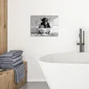 MuchoWow® - Leinwandbilder - Vintage - Affe - Badewanne - Produktbild-Vorschau 4