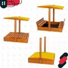 KOTARBAU® Sabbiera per Bambini Legno di Pino 140x140 cm Anteprima dell’immagine prodotto 6