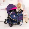 Bayer Design 17054AA, Poppenbuggy Xeo met tas, blauw met Productafbeelding-voorbeeld 6