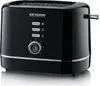 A black Severin toaster on a white background. Náhled obrázku produktu