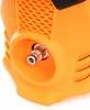 Close-up of the water inlet of an orange pressure washer. Podgląd zdjęcia produktu