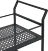 Chariot de service FineBuy en métal noir 79 x 45 x 83 cm Voir les images du produit 5