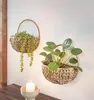 Wandpflanzer aus Wasserhyazinthe, Pflanzkorb, Blumenkorb, Produktbild-Vorschau 1