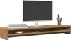 vidaXL Support d'écran Artisan Oak 100x24x13 cm Bois Voir les images du produit 4