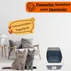 2x Katzenklo Hoher Rand Extra hohe Katzentoilette offen Produktbild-Vorschau 6