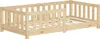 ML-Design Kinderbett 70x140 cm Natur Bodenbett für Kinder Produktbild-Vorschau 1