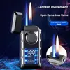 Multi-Functional Dual Flame Lighter, Jetflamme, Produktbild-Vorschau 2
