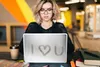 MuchoWow® Laptop Aufkleber Sticker Cover Ich liebe dich, Produktbild-Vorschau 5