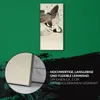 Wohnzimmer-Bild Leinwand Uhr 30x60 Gemälde Asiatische Tier Produktbild-Vorschau 5