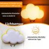 2 Stück LED Nachtlicht Steckdose mit Lichtsensor, Kreative Produktbild-Vorschau 4
