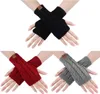 Paar fingerlose Damenhandschuhe, Produktbild-Vorschau 1