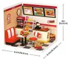 ROBOTIME Yum Yum Burgers, una casita en miniatura para Vista previa de la imagen del producto 2
