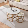 Couchtisch ’Christchurch’ 3er Set Satztisch Metallgestell Produktbild-Vorschau 3